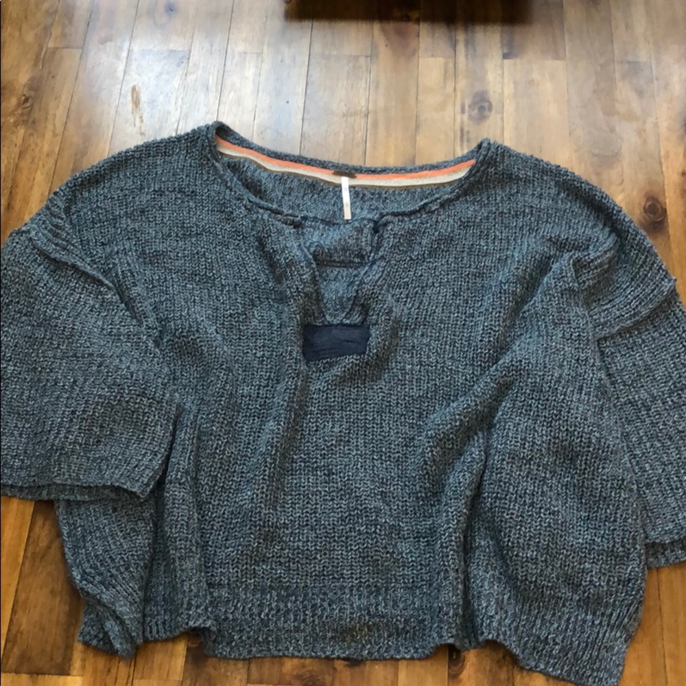 Free People Crop Sweater